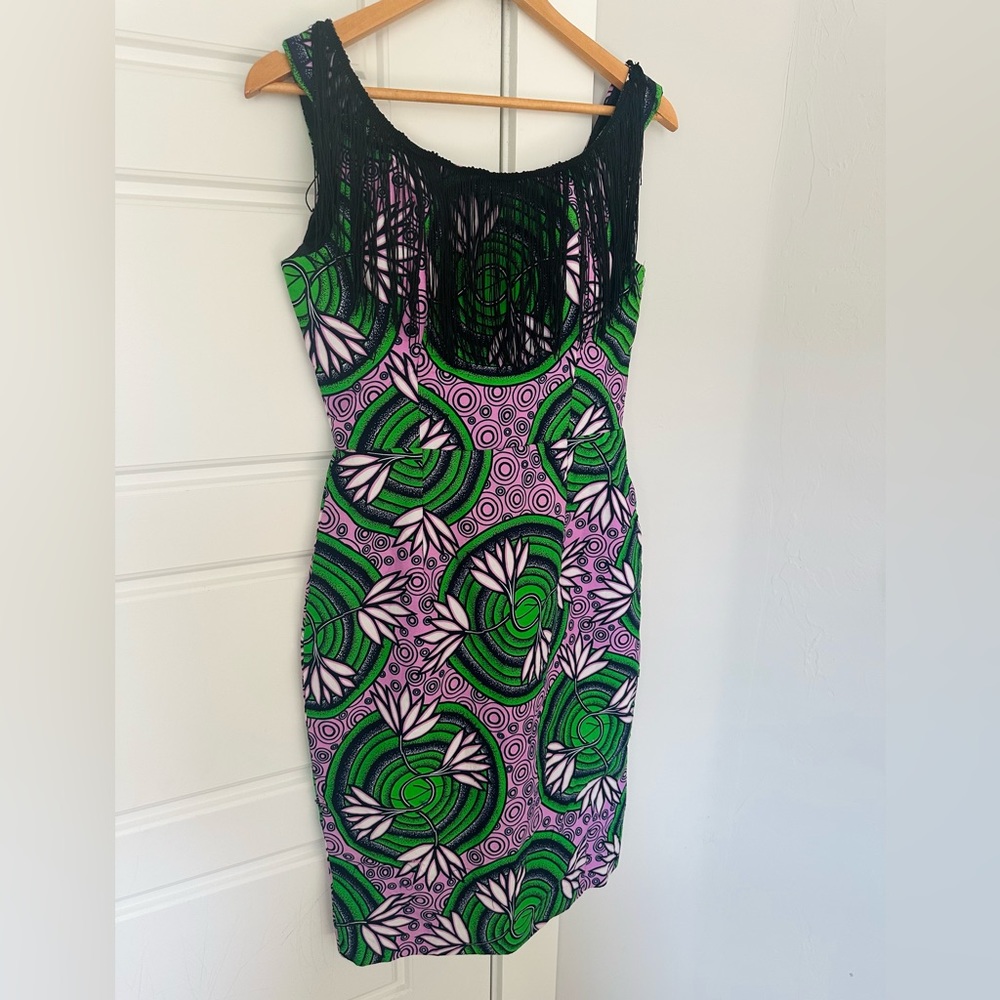 African Print Dress - Picture 5 of 9